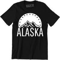 Aljaska vrh svjetskih smiješnih sarkastičnih državnih sidrišta granica majice majice