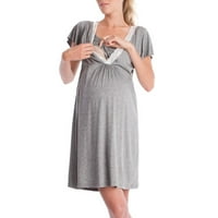 Vedolay Cvjetna materinska haljina ženska majčinska haljina dugačka haljina â tenk za trudnoću bez rukava, jedan
