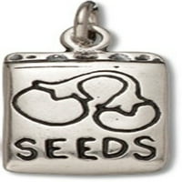 Ogrlica od srebrnog privjeska od 30 od 3 do 3 vrećice sjemena rajčice