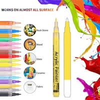 Olovke za markere u boji Vodootporna trajna boja umjetnička olovka za markere olovke za grafite