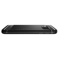 Spigen Robus Armor - stražnji poklopac za mobitel - termoplastični poliuretan - crni - za Samsung Galaxy S7