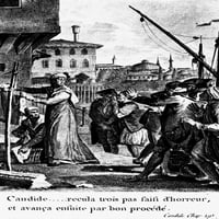 Voltaire: Candide. Ncandide pronalazi Cunegonde i staru ženu na obalama propontisa, viseći stolnjaci da se osuše.