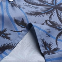 Muška havajska majica s grafičkim printom ljetna majica sportska odjeća običnog kroja Muška bluza kratkih rukava