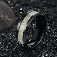 Zaručnički prsten od nehrđajućeg čelika koji svijetli u mraku, za žene i muškarce, Kolekcija