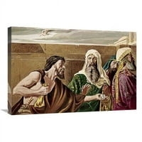 u. Dispar of Judas Art Print - Edward Armitage