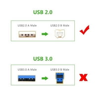 PwrON 6ft USB 2. Zamjena žice podatkovnog kabela za 2. generaciju kontrolera serije 2. generacije-podatkovni kabel