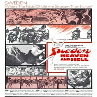 Glavni ispis plakata filma raj i pakao u Švedskoj