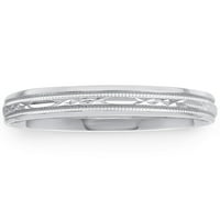 Ženski prsten od sterling srebra MBP-MBP-Ženski zaručnički prsten