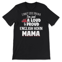 Majica mama engleskog roga - glasna i ponosna mama