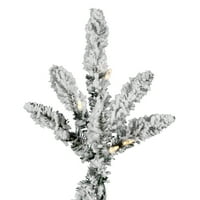 10 stopa visoko umjetno božićno drvce u Utici, čisto bijela LED svjetla