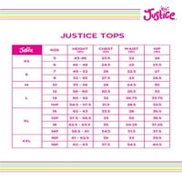Justice Girls J-Sport Fleece snimljene aktivne jogere, veličine xs- xxl