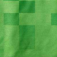 Minecraft Creeper Camo logotip Fade LICENED TEE KRATKI SLUČAJ