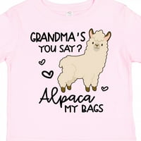 Inktastic baka, kažeš alpaca moje torbe poklon malu majicu ili majicu malu malu malu