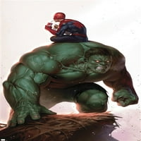 Comics - Spider-Man - besmrtni Hulk zidni Poster, 22.375 34