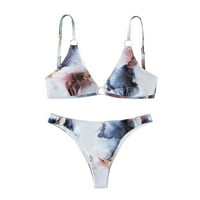 Giligiliso Womens bikinis kupaći kostim za čišćenje dame seksi split tankini s dvodijelnim gradijentnim bojama