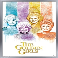 Zlatne djevojke-stariji Zidni plakat, 14.725 22.375