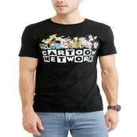 CARTOON Network muški logotip Groupshot grafička majica s kratkim rukavima