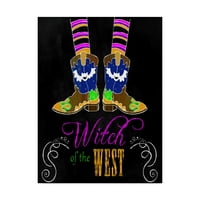 Zaštitni znak likovne umjetnosti 'Witch of the West' platnena umjetnost Valarie Wade