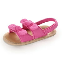 Cipele za malu djecu u krevetiću mekane sandale ljetne ravne sandale udobne cipele za princezu prvi hodač za djevojčice