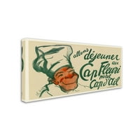 Zaštitni znak likovna umjetnost 'Kapetan Fleuri' platno umjetnost Vintage Apple Collection