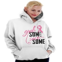 Uzmi bilo što, spasi od raka dojke Hoodie ženske marke;