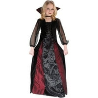 Zabavni svijet goth maiden vampiress Child Halloween kostim
