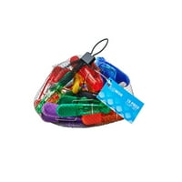 Set plastičnih kopči za vrećice u različitim bojama i magneti