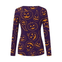 Post Malone košulja Stabilna odjeća košulje dugih rukava za žene Halloween print grafičke majice bluze casual