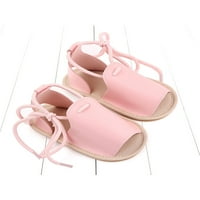 Ljetne sandale za bebe za bebe, sandale za prvi izlazak, cipele s gumenim potplatom, princezine vjenčane cipele,
