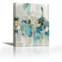 Blue Silver II - Galerija suvremene likovne umjetnosti Giclee on Canvas Wrap - dekor - Umjetničkih slika - Spreman