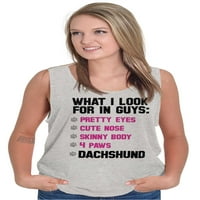 Majice za životinje majice majice za žene ono što tražim u dečkima jazavce smiješni pas