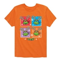 Tinejdžerska muntant Ninja kornjača - kornjače jelena - Malilica i grafička majica s kratkim rukavima za mlade