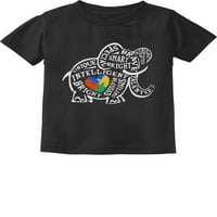 TSTARS Boys unise autizam svijest o slonu autističnog spektra Prihvaćanje autistične podrške majice za dječake