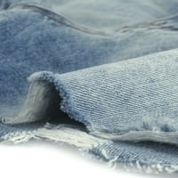 Jedinstvene ponude ženske traper kratke hlače s poderanim pohabanim dnom ravne kratke traperice