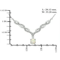 Jewelersclub Opal Gemstone ogrlica za žene i djevojke