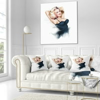 DesignArt Sexy Woman - Senzualni jastuk za bacanje - 16x16